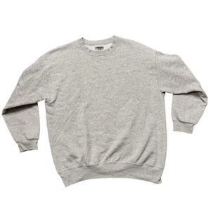 Light Grey 90s Oversized Sweatshirt